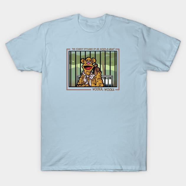 Comedy Stylings of Mr. Fozz-E -Bear! T-Shirt by ActionNate